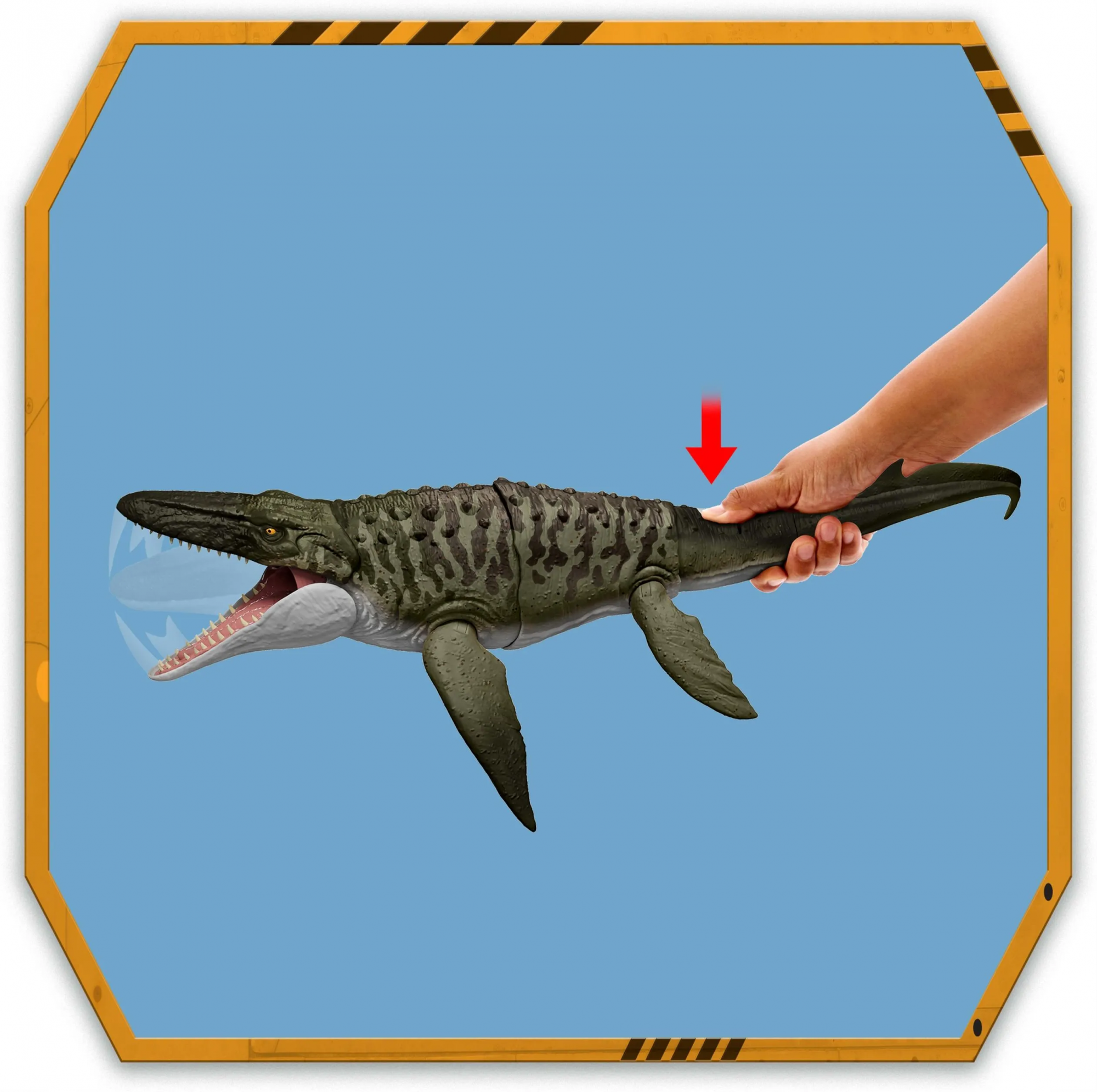 Интерактивная Игрушка Mattel Jurassic World Bite'N Blast Mosasaurus JJP80 JCH00