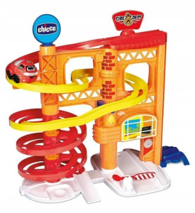 Многоэтажная парковка Гараж CHICCO TURBO BALL Пожарная часть 705890