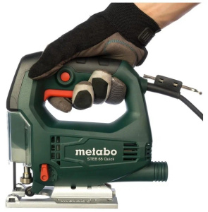 Лобзик METABO STEB 65 Quick электрический, 450Вт, 600-3000об/м, 65/18/6мм, арт.601030000