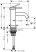 Смеситель для раковины Hansgrohe Tecturis S 80 73313700, матовый белый