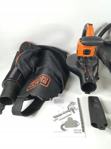 Садовый пылесос воздуходувка Black+Decker BEBLV300-QS