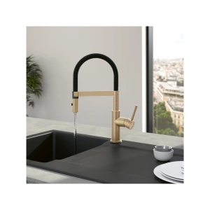 Смеситель кухонный Villeroy & Boch Steel Expert Compact 92730023