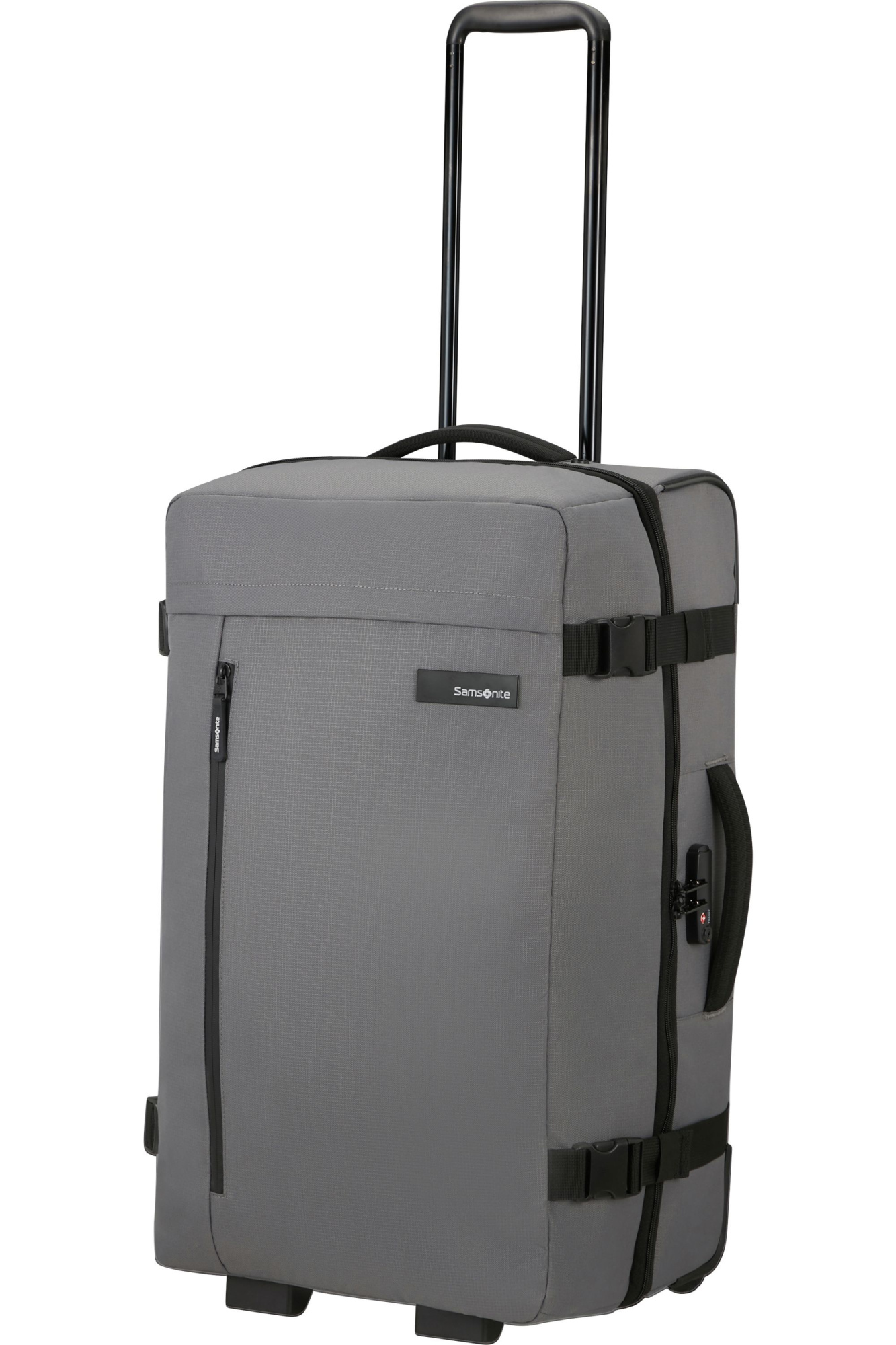 Сумка-тележка Samsonite Roader, 81 л, 41х30х68 см, серый