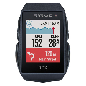 Велокомпьютер Sigma ROX 11.1 EVO (Black) HR Set 150, GPS, BLUETOOTH (Android, IOS) черный