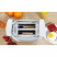 Тостер BLAUPUNKT TSS802WH 900 Вт, белый