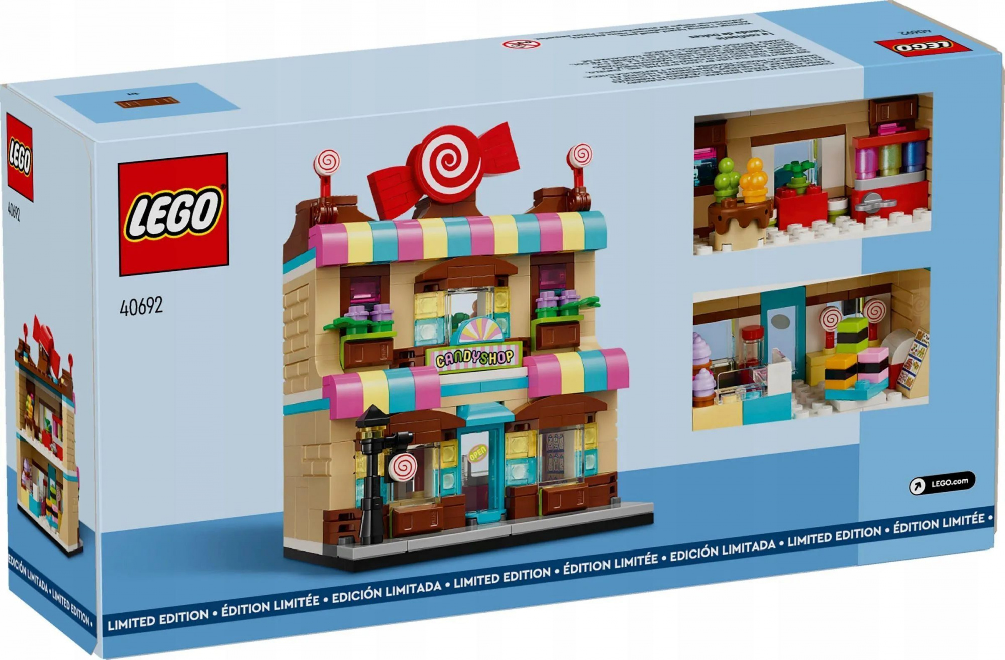 Конструктор LEGO 40692 Магазин сладостей