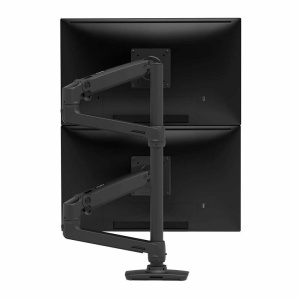 Ergotron LX Dual Stacking Arm Tall Pole 45-509-224 Высокий кронштейн для крепления двух мониторов