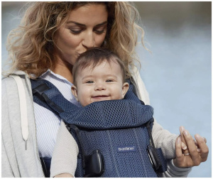 Рюкзак-кенгуру для новорожденных BabyBjorn Move Mesh (navy blue) 0990.08