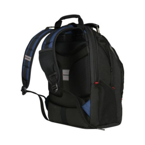 Городской рюкзак WENGER Ibex 17" с отделением для ноутбука, черный/синий
