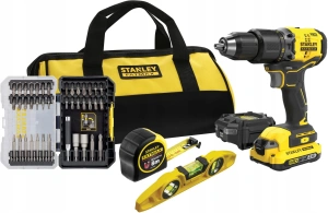 Набор аккумуляторного инструмента Stanley SFMCK101D1S 18 В, 1×2,0 А·ч АКБ, ЗУ