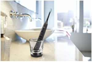 Электрическая зубная щетка Philips Sonicare DiamondClean 9000 HX9911/09, черный