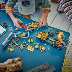 Конструктор LEGO City 60494 Самосвал и фронтальный погрузчик