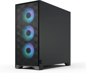 Компьютерный корпус Fractal Design Pop 2 Air RGB TG Clear Tint FD-C-POA2A-03, черный