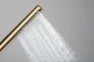 Ручной душ Hansgrohe Pulsify S 100 1Jet EcoSmart+ Slim, бронза матовая 24126140