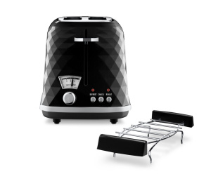 Тостер De'Longhi CTJ 2103.BK Brillante, черный