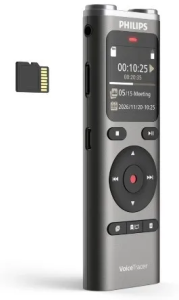 Диктофон Philips VoiceTracer DVT2075, серый