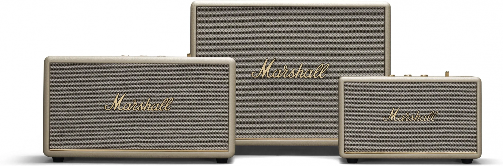 Беспроводная акустическая система Marshall Acton III, бежевая
