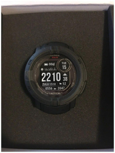 Часы Garmin Instinct 2 Solar Tactical, черный (100262703)