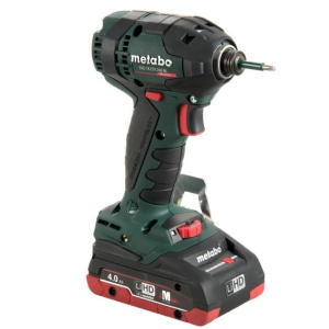 Аккумуляторный ударный гайковерт Metabo SSD 18 LTX 200 BL 602396840 в кейсе metaBOX с 2 аккумуляторами Li-Power 18 V/2.0 Ah и ЗУ