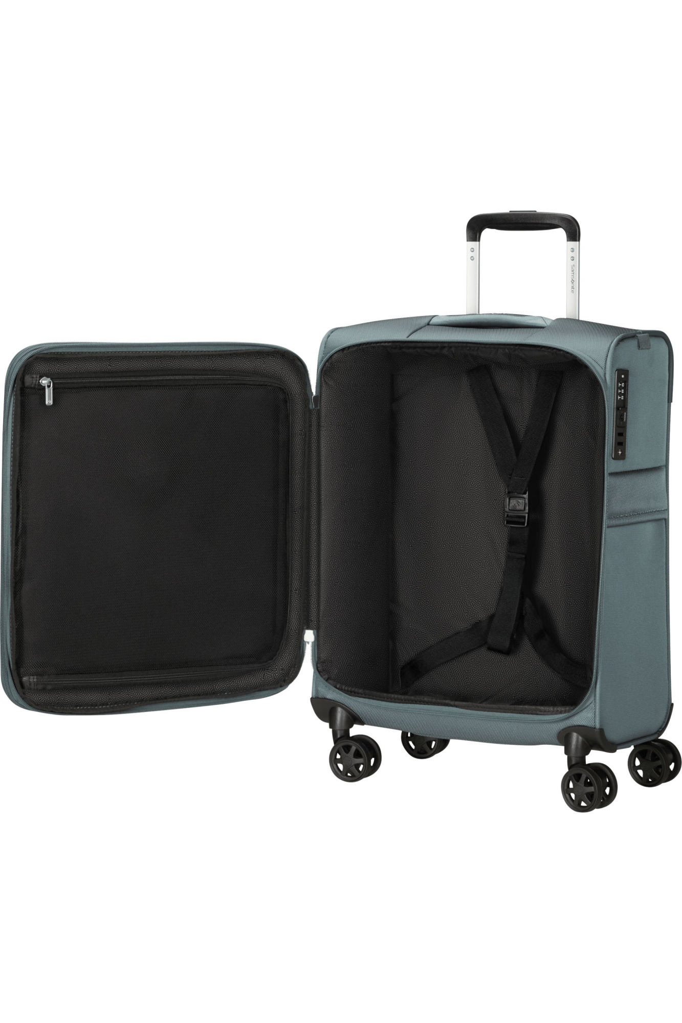 Чемодан Samsonite Urbify 150715-1310 55см 39/46л Dusty Blue