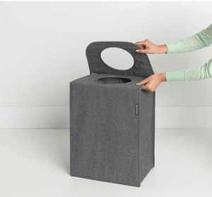 Сумка для белья, Brabantia, серая, 120381