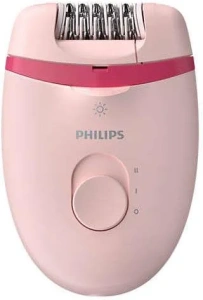 Эпилятор Philips Satinelle Essential BRE285/00, розовый