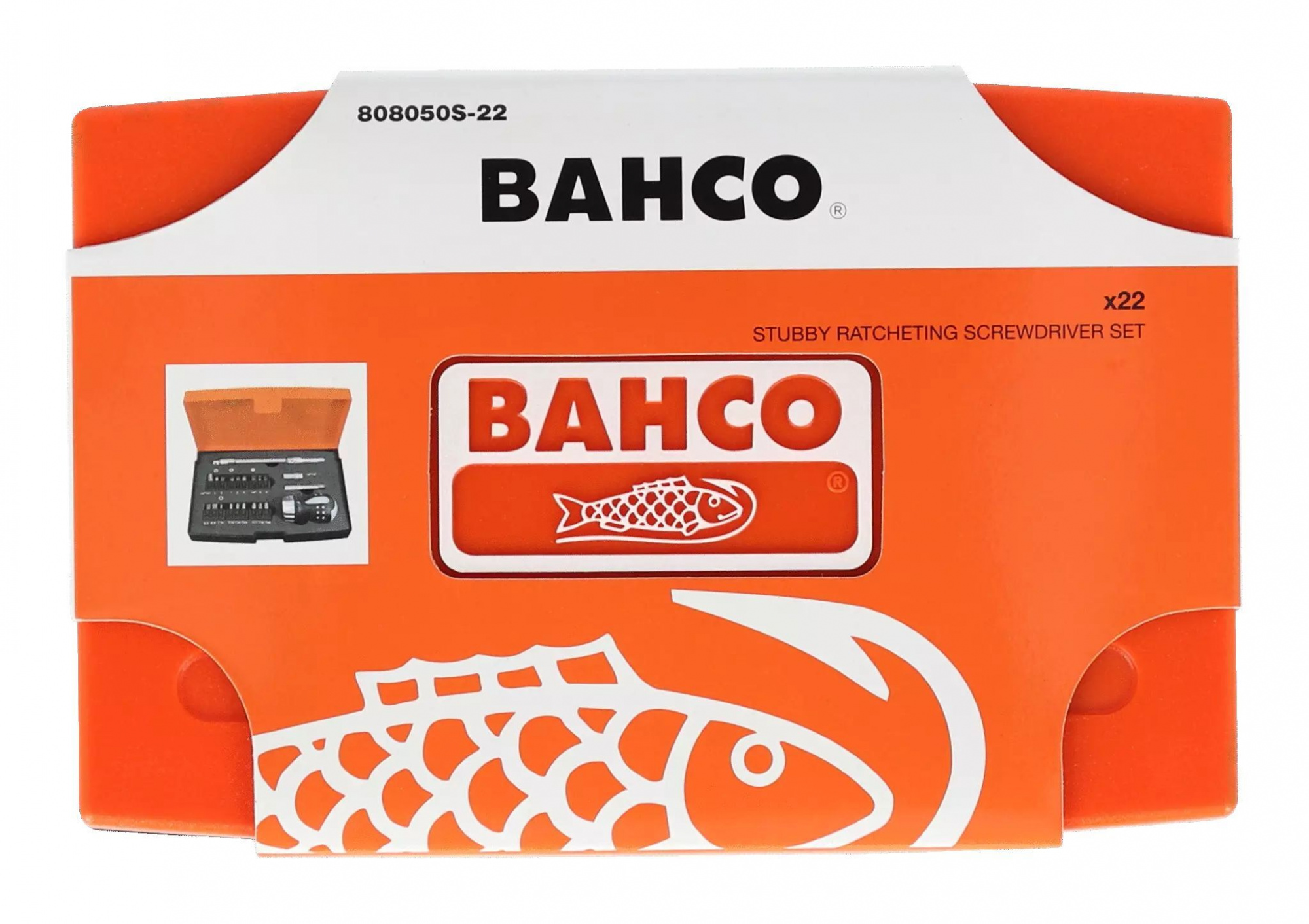 Bahco Отвертка + набор бит 808050S-22
