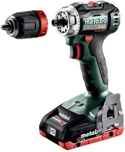 Дрель-шуруповерт аккумуляторная Metabo BS 18 L BL Q 613156800 в кейсе metaBOX с 2 аккумуляторами LiHD 18 V 4.0 Ah и ЗУ