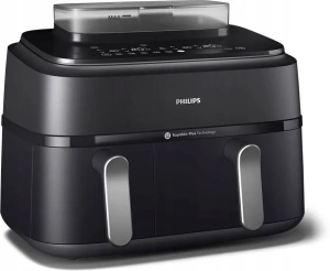 Аэрогриль Philips 5000 Series Dual Basket NA551/00, черный