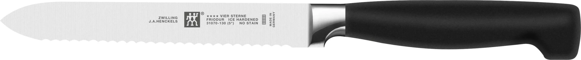 Набор ножей в самозатачивающемся блоке Zwilling Four Star Black 351450070