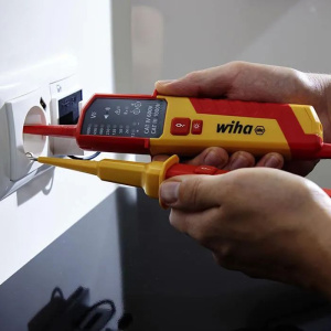 Тестер напряжения тока и непрерывности цепи Wiha 45216 CAT III 1000 В, CAT IV 600 В