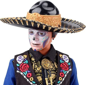 Кукла Barbie Кен Ken Dia de Muertos 2022