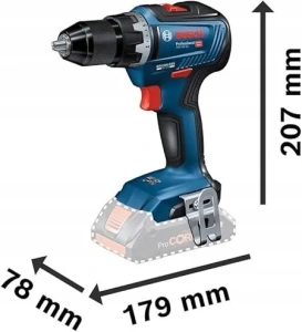 Аккумуляторная дрель-шуруповерт Bosch GSR 18V-55 06019H5202