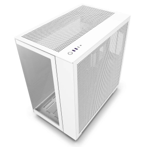 Корпус NZXT H9 Flow Window Mini-ITX, Micro-ATX, ATX White (CM-H91FW-01)