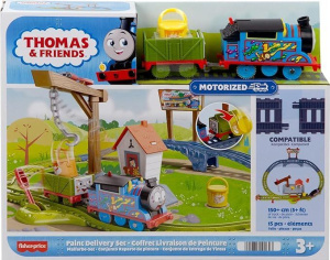 Fisher-Price Томас и друзья поезд и трек для доставки красок HTN34