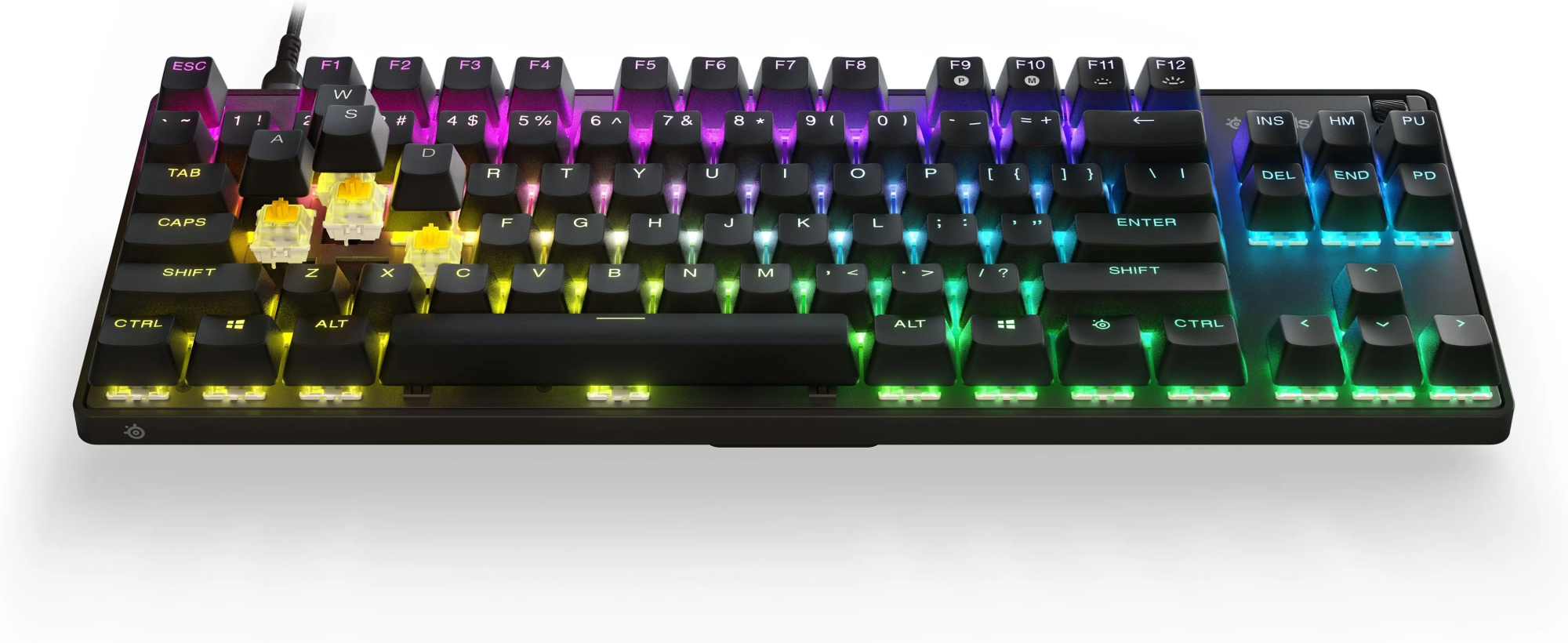 Игровая клавиатура SteelSeries Apex 9 TKL (64847), черная