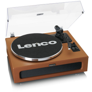 Виниловый проигрыватель Lenco LS-430, коричневый