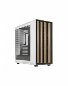 Корпус Fractal Design North XL Chalk White TG Clear Miditower (FDCNOR1X04), белый