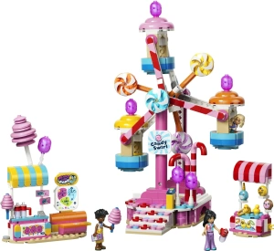 Конструктор LEGO Friends 42700 Колесо обозрения с конфетами и капкейками