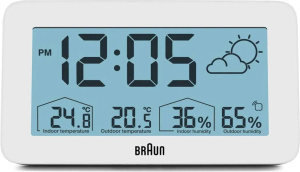 Погодная станция BRAUN BC13WP (цвет белый)