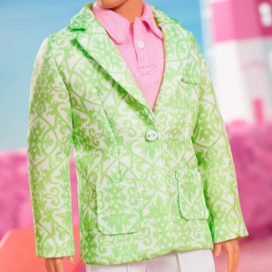 Кукла Barbie The Movie Sugars Daddy Ken in Pastel Suit With Dog HPK06