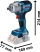 Аккумуляторный гайковёрт Bosch GDS 18V-450 PC Professional 06019K4101