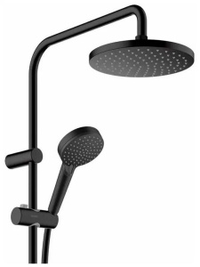 Душевая стойка Hansgrohe Vernis Blend 26276670, матовый черный