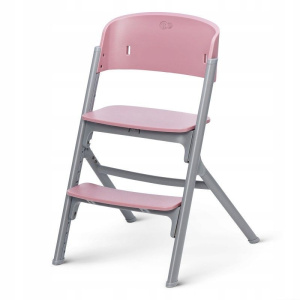 Стульчик для кормления Kinderkraft LIVY + кресло-качалка CALMEE, розовый