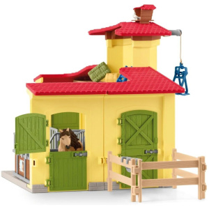 Schleich Farm World - Конюшня для лошади + исландский пони 42609