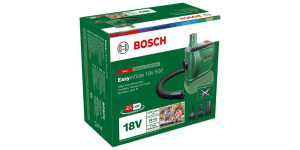 Аккумуляторный насос Bosch Easy Inflate 18V-500, 1 акк 18V 2.0Ач, 0603947201