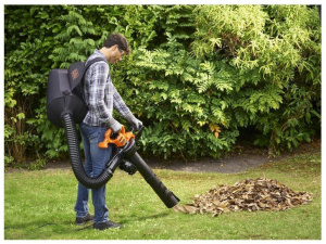 Электрический садовый пылесос BLACK+DECKER BEBLV290-QS