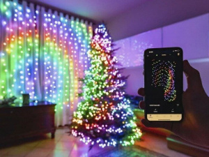 Гирлянда LED Twinkly Strings - 600 шт. (48 м) RGB + BT + Wi-Fi (TWS600STP-BEU) Generation II