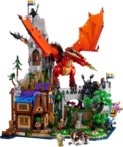 Конструктор LEGO Ideas 21348 Dungeons & Dragons: История красного дракона