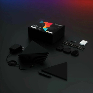 Световые панели Nanoleaf Shapes Black Triangles Starter Kit, 9 шт (NL47-0102TW-9PK)